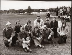 Porträttbild vid Grängesmästerskapen i orientering 1975 i Es