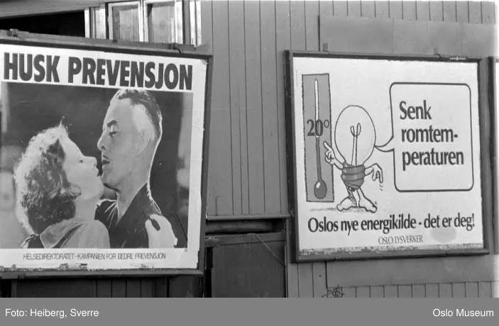 Moderne Reklameplakater