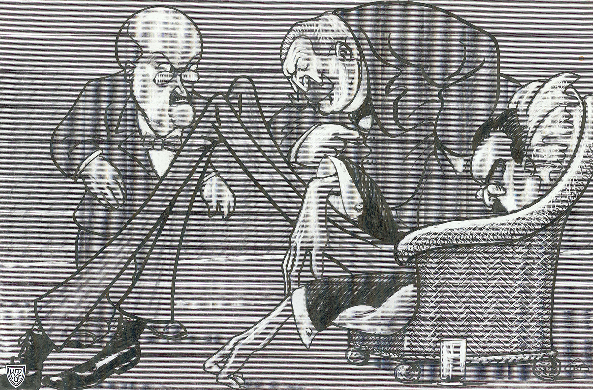 karikatur, mann, helfigurer