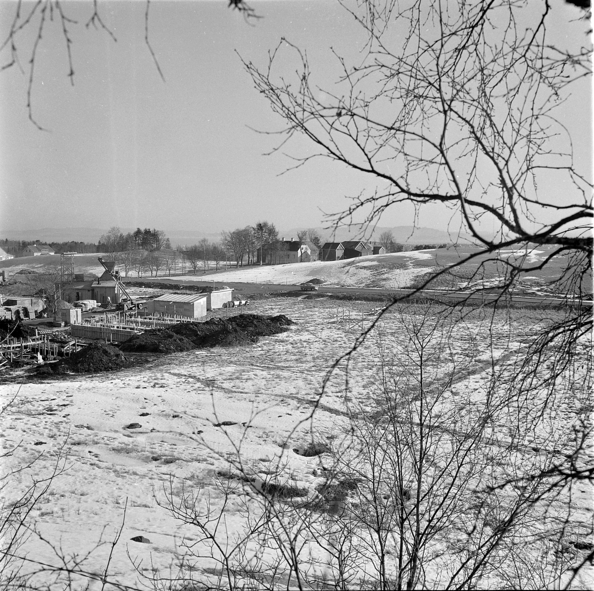 Byggearbeid ved Nyborg