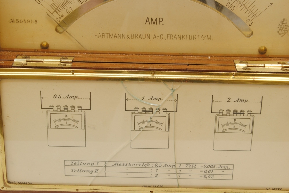 Amperemätare 0,5 - 2 Amp.