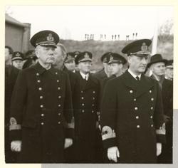 Jagaren Hälsinglands sjösättning, Eriksbergs mek.verkstad.