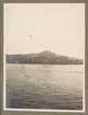 Bilden föreställer en stadsvy från Vigo, Spanien, från havet.