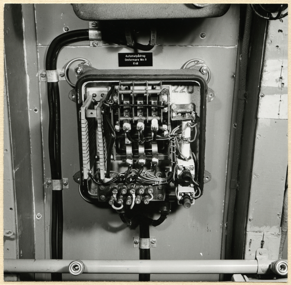 Automatpådrag för omf. Mo9 utan lock. TR. Ls-6