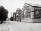 Nygatan mot väster från Trädgårdsgatan i Jönköping.