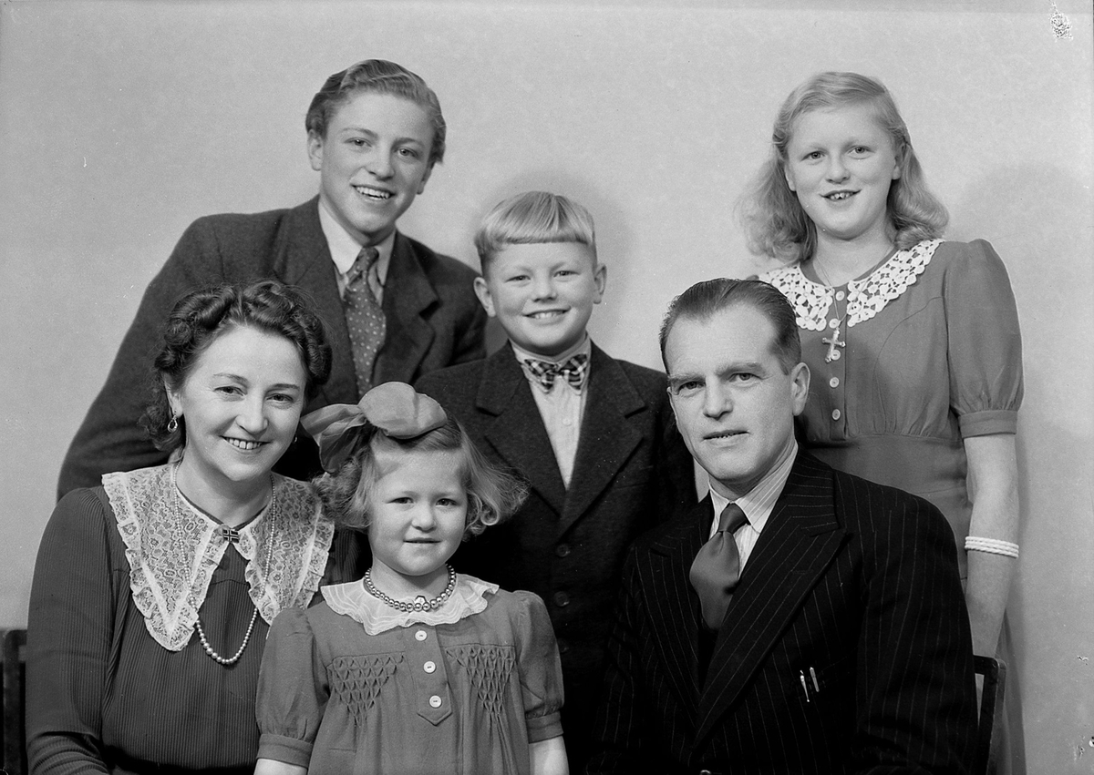 Kristian Berg med familie