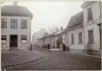 Västerås, Österlånggatan - idag Östra Kyrkogatan. 1897.