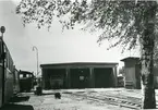 Lokstallarna vid Lögarängen i Västerås. 1940-tal.