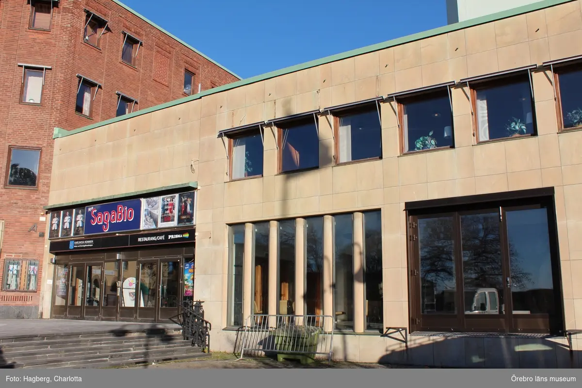 Centrum. Staren 6 (Folkets hus). Inventering av kulturhistorisk bebyggelse I Karlskoga tätort