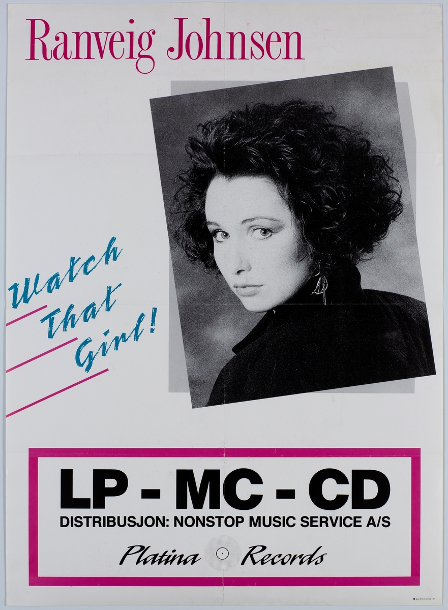 洋楽 Ranveig Johnsen Watch That Girl! CD Ranveig Johnsen – Watch