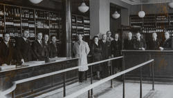 Samlagene. Butikken i Tønsberg.