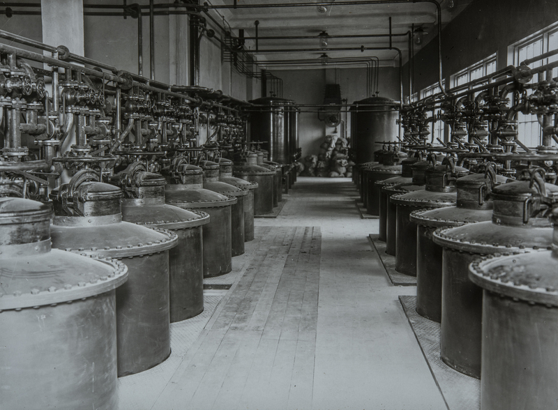 Rektifikasjonsanlegget på Hamar.