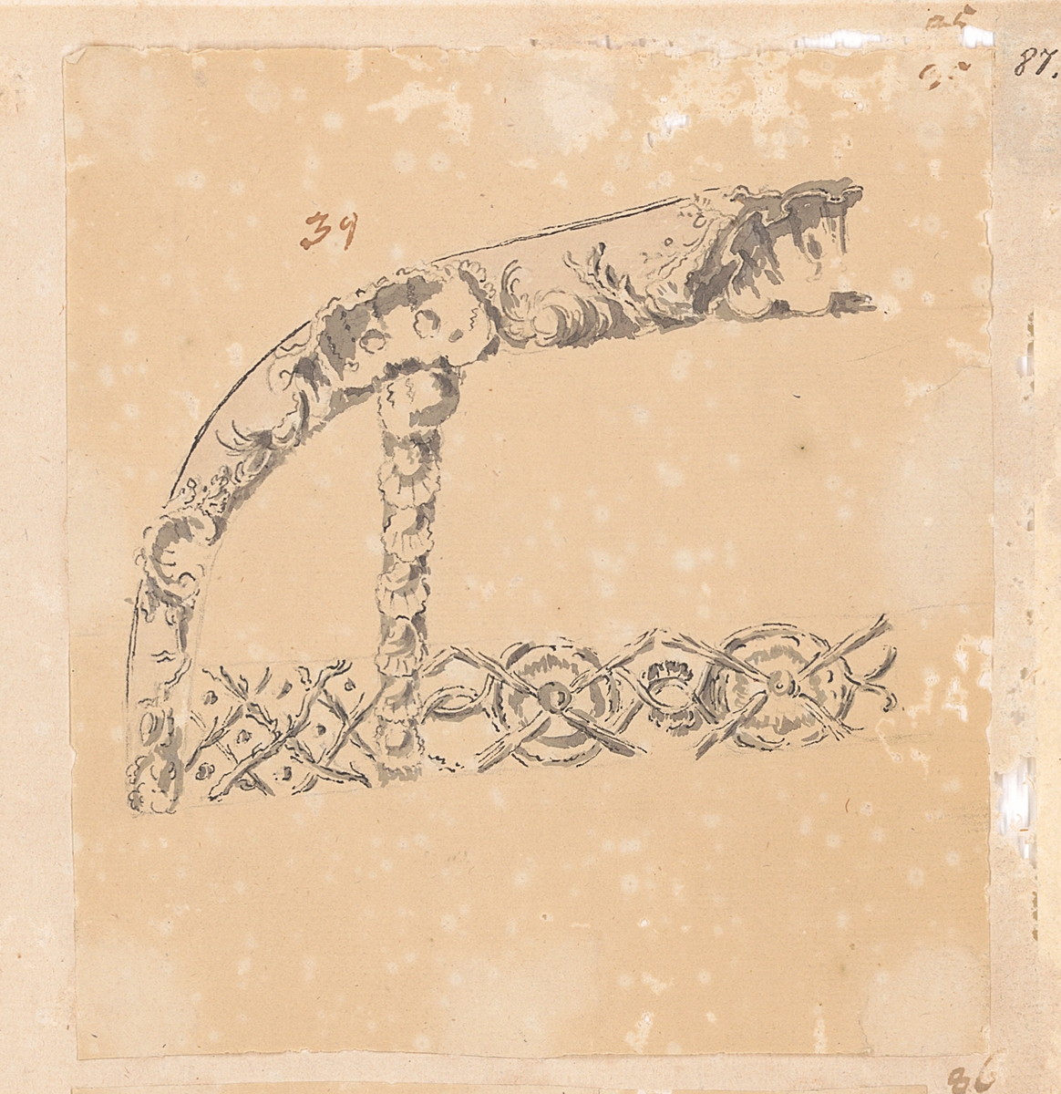 Akterspegelornament.