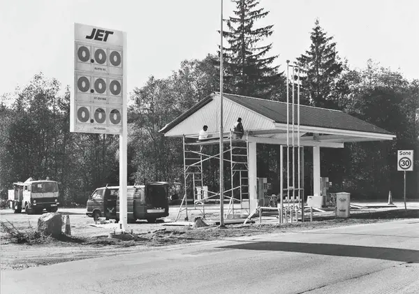 Jet bensinstasjon. Foto: MiA.