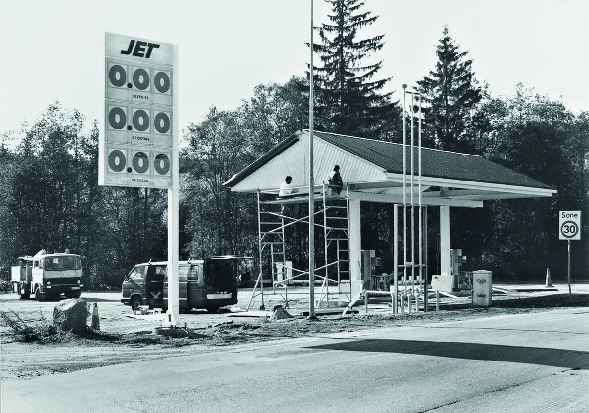 Jet bensinstasjon. Foto: MiA.