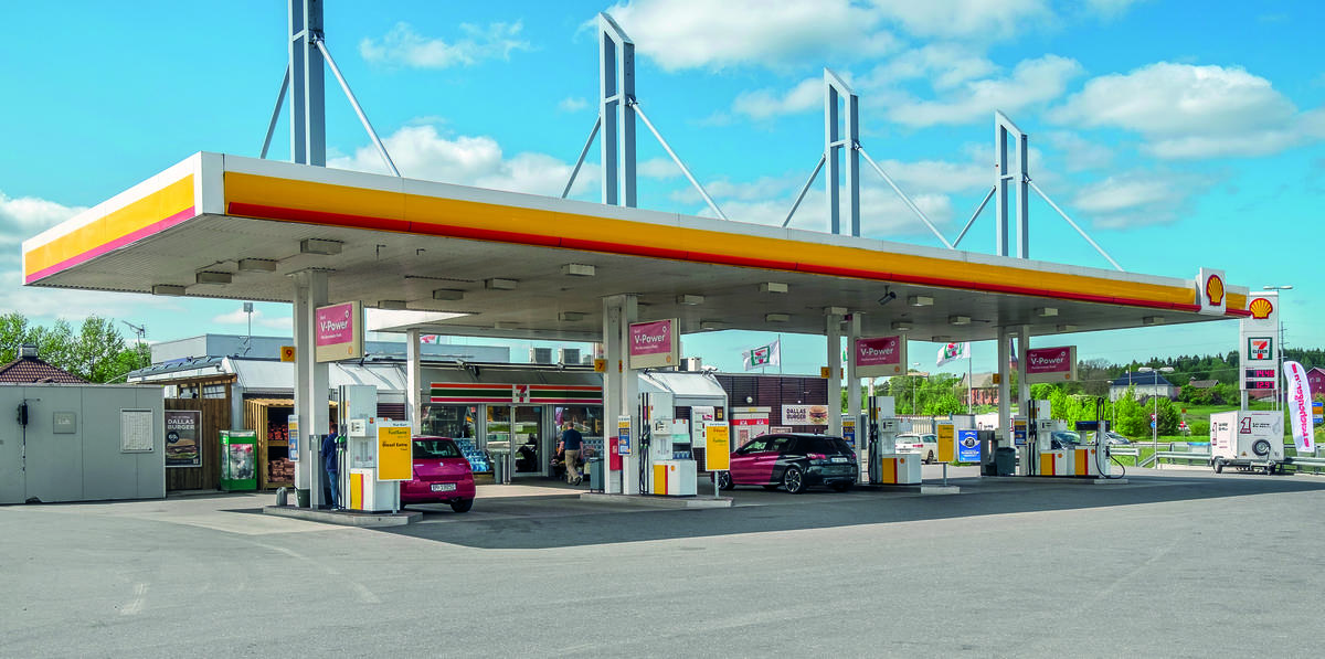 Shell bensinstasjon. Foto: MiA.