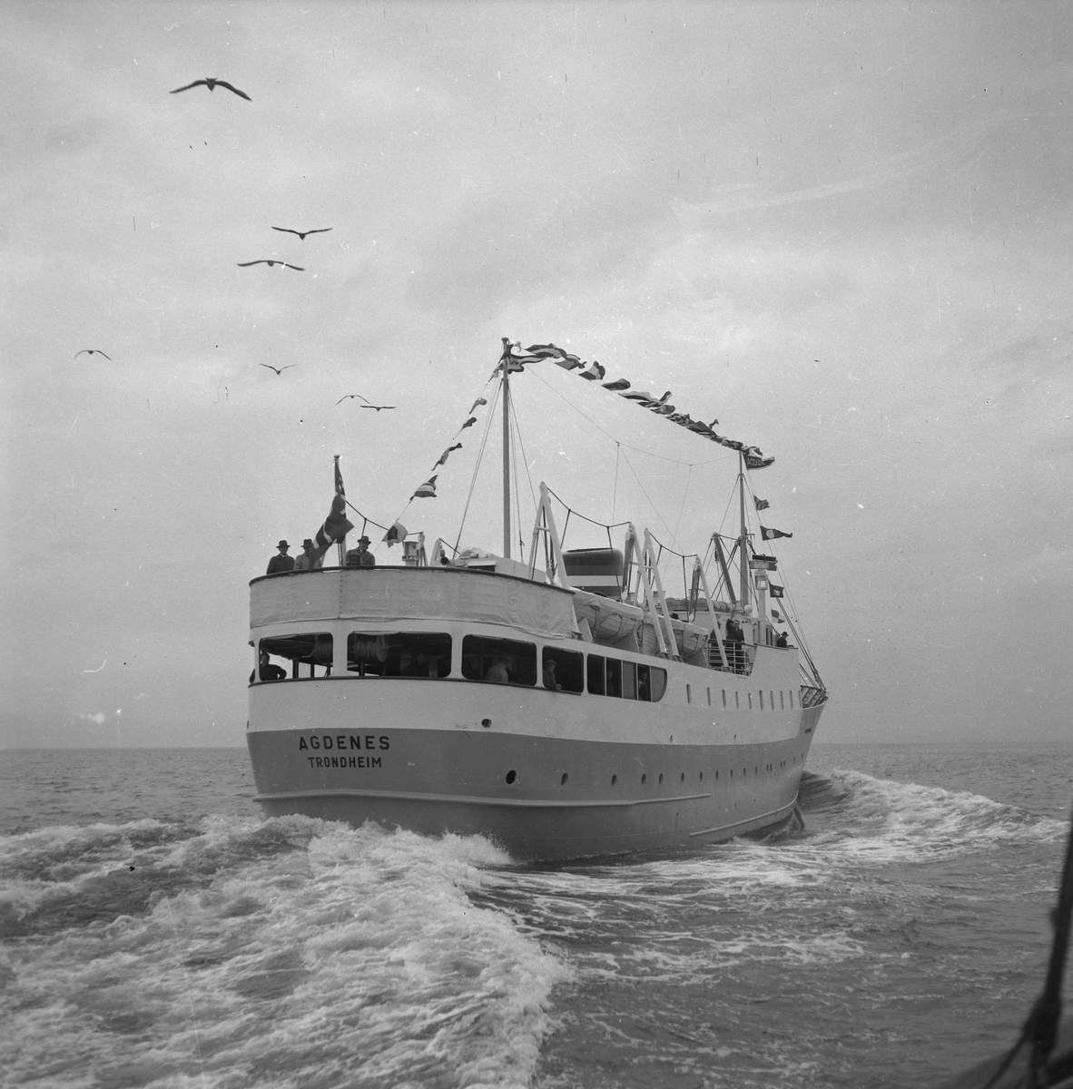 M/S Agdenes på Trondheimsfjorden