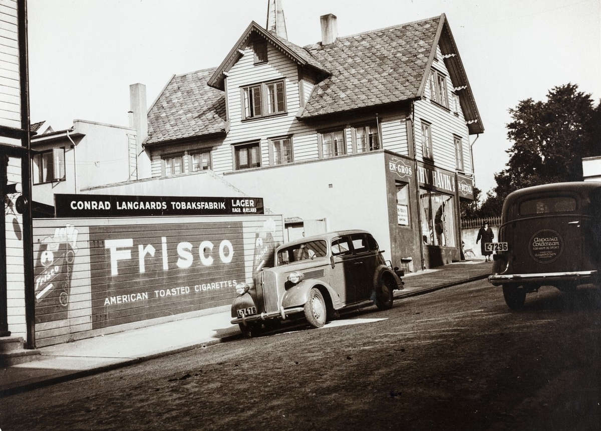 Niels Skorpens gate sett mot nordøst, ca. 1939.