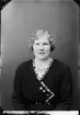 Greta Lundmark från Östhammar, Uppland 1935