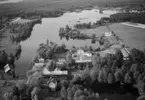 Flygfoto över Hörle herrgård i Värnamo kommun, Jönköpings län. Nr: 161/1960