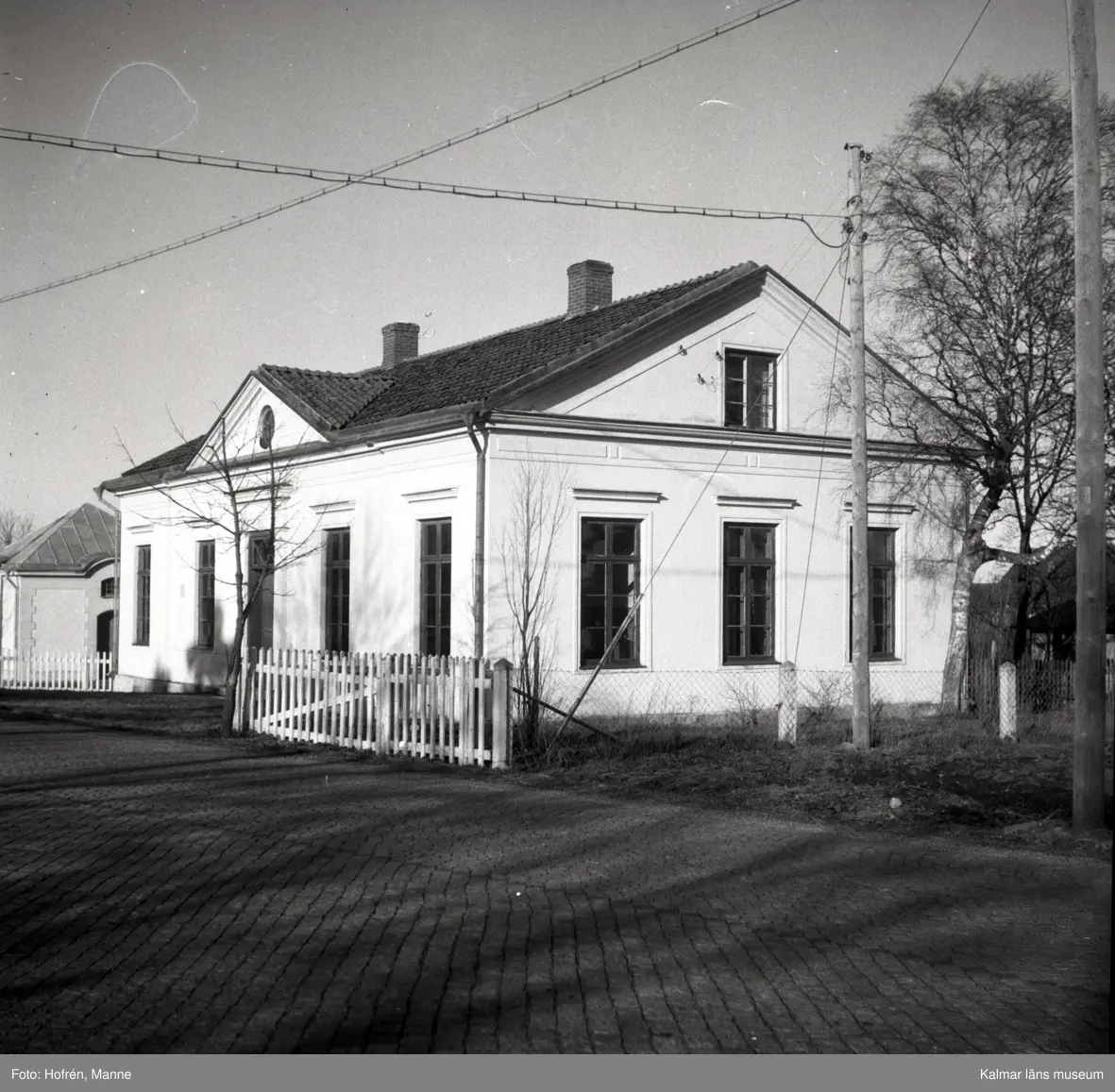 Vassmolösa, tingshuset exteriör.
