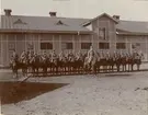 Kavalleriskolan i Umeå 1909-10, dagen för uttryckning till manövern.