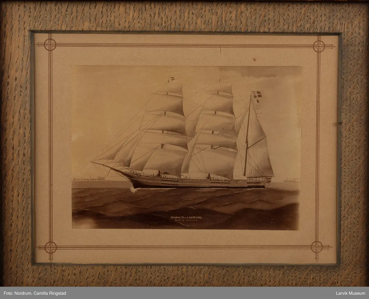 EMERALD av Larvik ( feilskrevet på bildet)