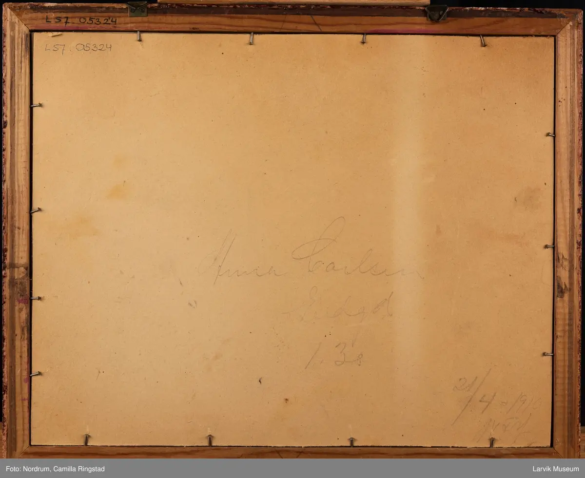 Mannskapet på INGRID av Larvik på dekk.