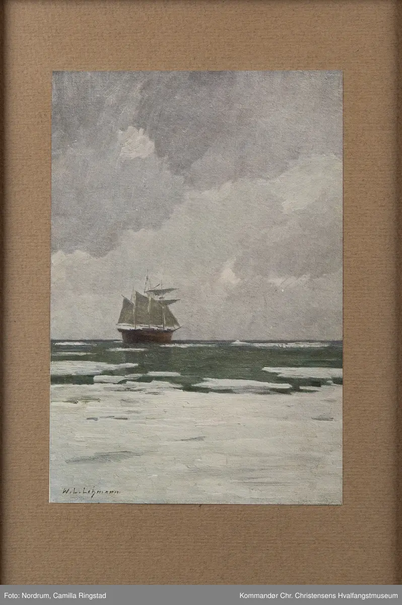  Roald Amundsens sydpolsekspedisjon. Fram i Rosshavet.