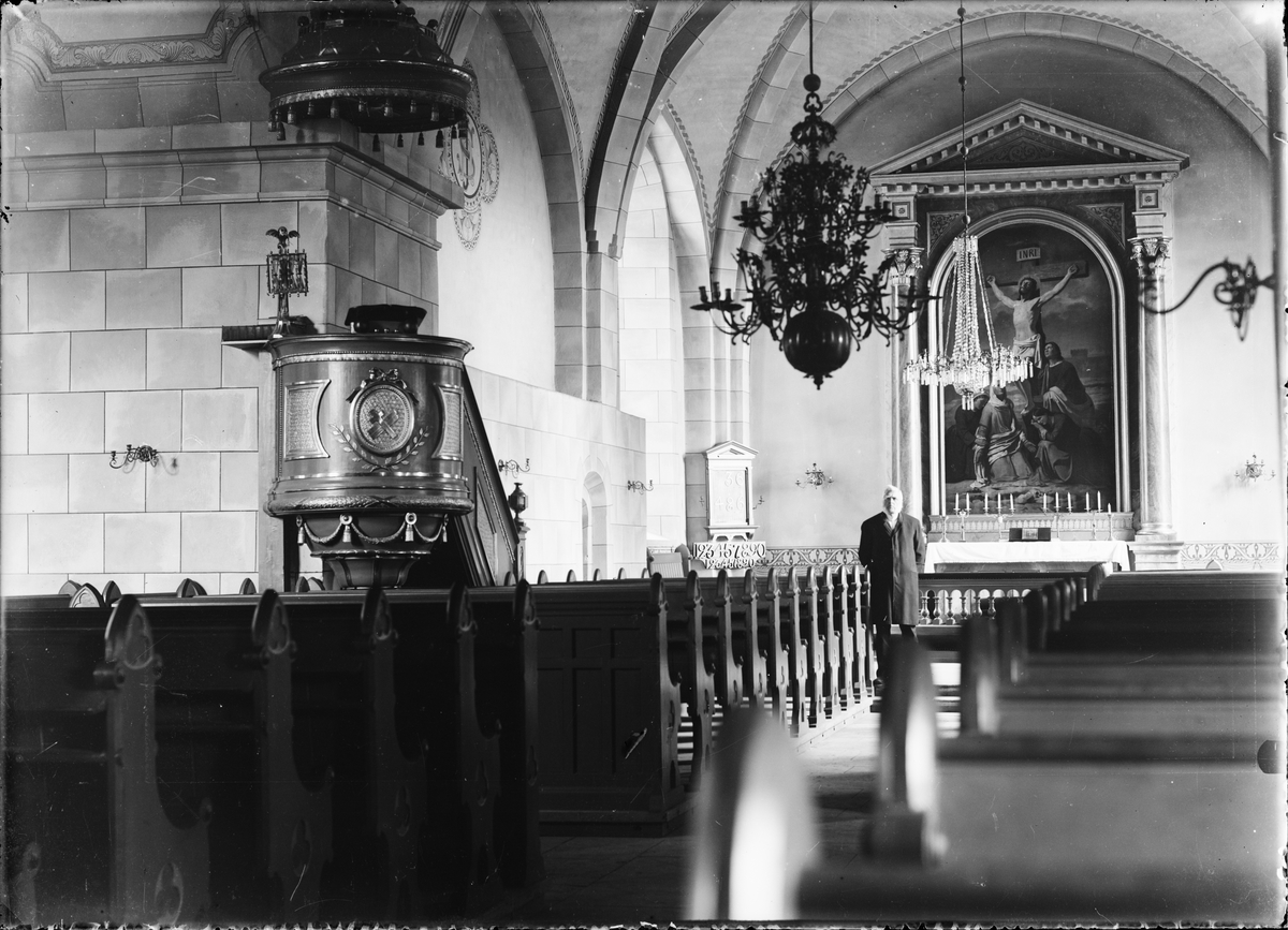 Man i Alunda kyrka, Alunda, Uppland