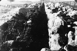 Steinsett kanal på Åsland.