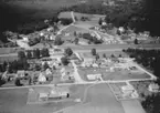 Flygfoto över Hånger i Värnamo kommun, Jönköpings län. Nr: 293/1961