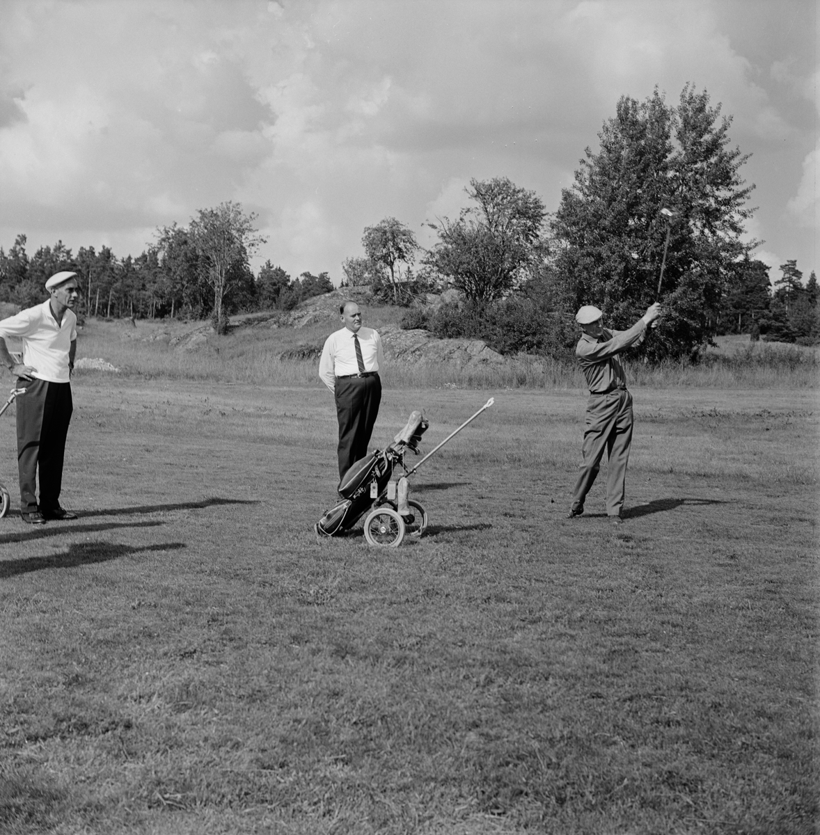 Upsala Golfklubb, ny golfbana, Håmö gård, Läby socken, Uppsala 1964