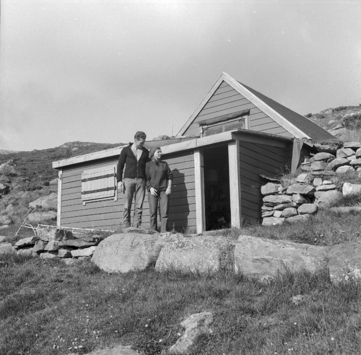 Trude Clausen Moe og Arne Moe på Freimsstølen