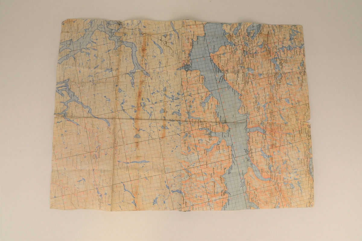 Kart som dekker Bjørn West sitt område