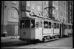 På linje 9 mellan Karlberg - Slussen - Danvikstull ses Aktiebolaget Stockholms Spårvägar, SS A4 