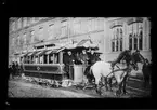 Stockholm Nya Spårvägs Aktiebolag, SNS C på Kungsholmslinjen. Företagsnamnet fanns åren 1876-1917.