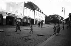 Från korsningen Köpmangatan/Stora Gatan, Västerås 1913?