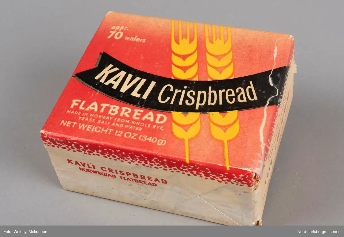 Emballasje med innhold (flatbrød)