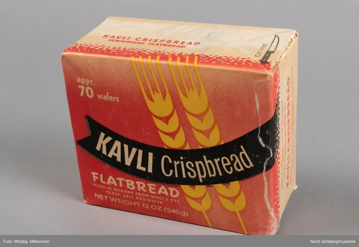 Emballasje med innhold (flatbrød)