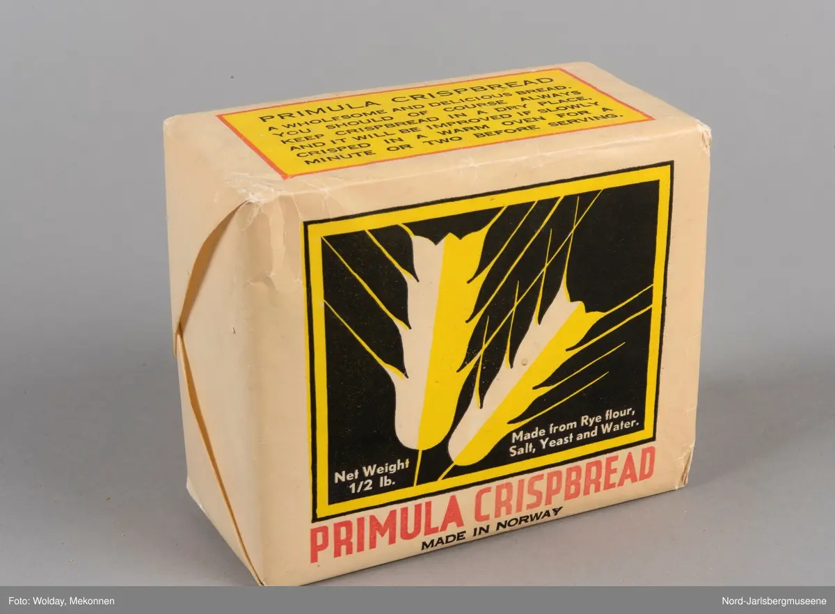 Emballasje med innhold (flatbrød)