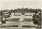 Vykort med motiv från Skansen. Skogaholms herrgård.