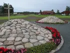 Exteriör, askgravlunden på Rogberga kyrkogård, Rogberga socken i Jönköpings kommun.