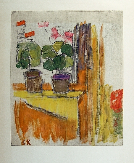 Enl. Liggaren: "Grafikmapp med 10 onumrerade litografier av Carl Kylberg med biografi av Gustaf Näsström - fr. 1953"