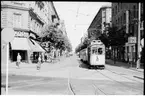 Aktiebolaget Stockholms Spårvägar, SS spårvagn i trafik på Norrtullsgatan linje 15, Norra Bantorget - Sundbybergsgränsen.