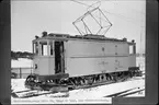 Aktiebolaget Stockholms Spårvägar, SS H2 1177 vinterutrustad skenrensningsvagn byggd år 1923.