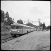 Trafikaktiebolaget Grängesberg  Oxelösunds Järnvägar, TGOJ X20-2(204,202,207,208) på Läggesta station.