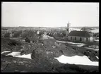 April 1924. Del av samhället Bohus-Malmön.