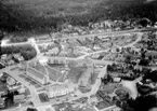 Flygfoto över Vetlanda i Jönköpings län. Nr 1078/1961