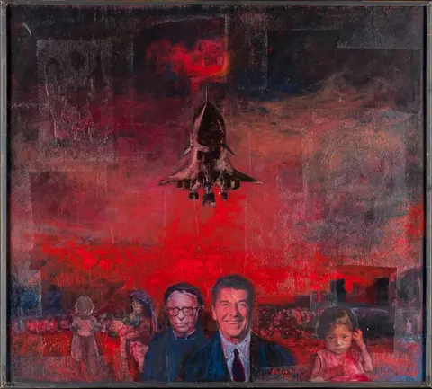 Engasjert kunst i samlinga